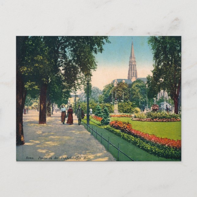 Alte Postkarte - Bonn, Deutschland (Vorderseite)