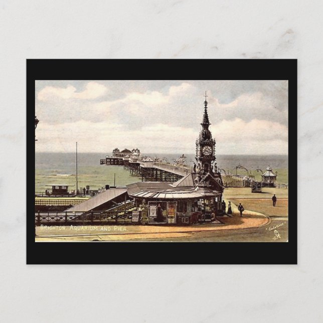 Alte Postkarte - Brighton Pier (Vorderseite)