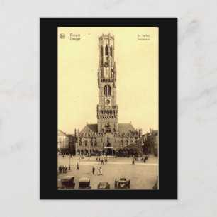 Alte Postkarte, Brügge Postkarte