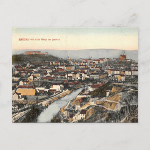 Alte Postkarte - Brünn, Tschechische Republik