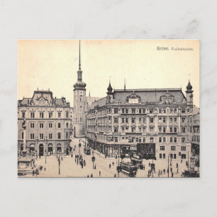 Alte Postkarte - Brünn, Tschechische Republik