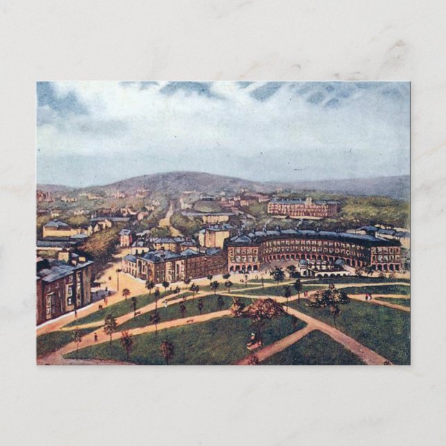 Alte Postkarte - Buxton, Derbyshire (Vorderseite)