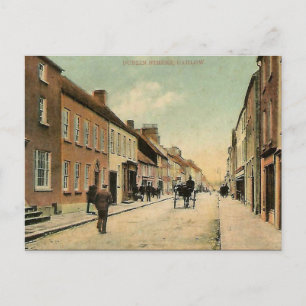Alte Postkarte - Carlow, Irland