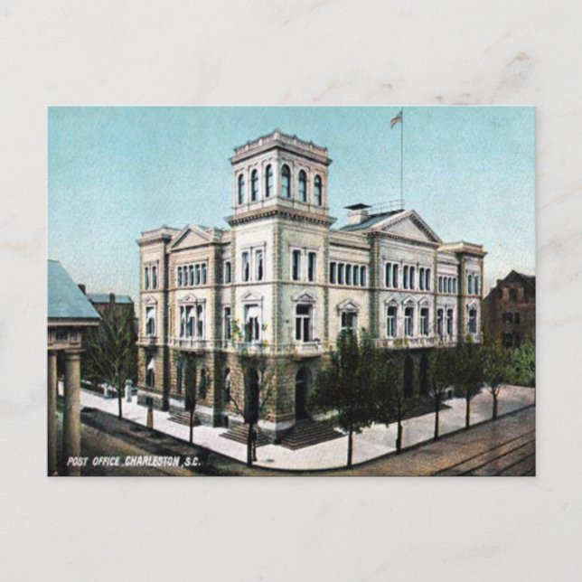 Alte Postkarte - Charleston, South Carolina (Vorderseite)