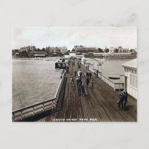 Alte Postkarte - Clacton-on-Sea, Essex