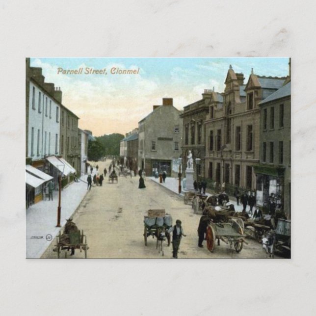 Alte Postkarte - Clonmell, Grafschaft Tipperary (Vorderseite)