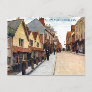 Alte Postkarte - Evesham, Worcestershire