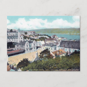 Alte Postkarte - Falmouth, Cornwall