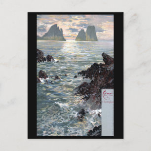 Alte Postkarte - Faraglioni, Capri, Italien