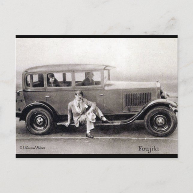 Alte Postkarte - Foujita (Vorderseite)