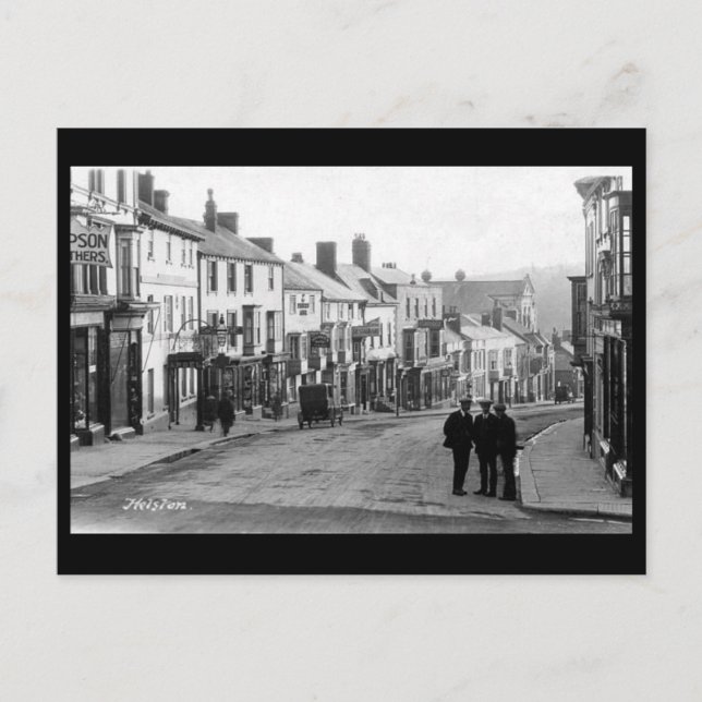 Alte Postkarte - Helston, Cornwall (Vorderseite)