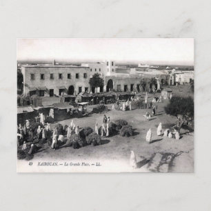 Alte Postkarte - Kairouan, Tunesien