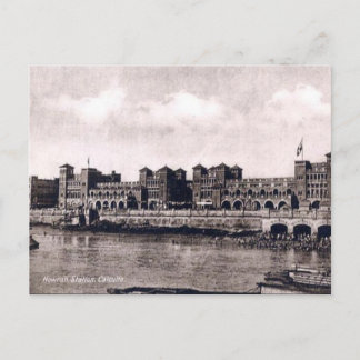 Alte Postkarte - Kalkutta, Indien