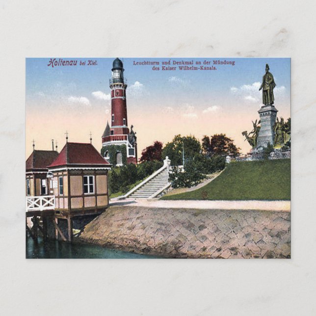 Alte Postkarte - Kiel, Deutschland (Vorderseite)
