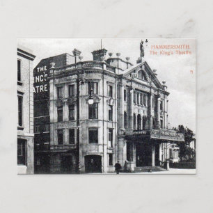 Alte Postkarte - Königstheater, Hammersmith