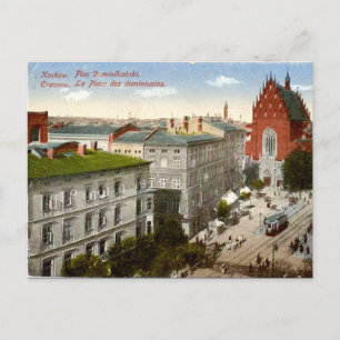 Alte Postkarte - Krakau, Polen