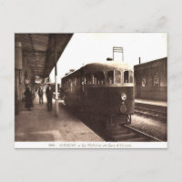 Alte Postkarte - La Micheline