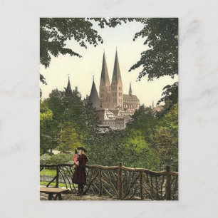 Alte Postkarte - Lübeck, Deutschland