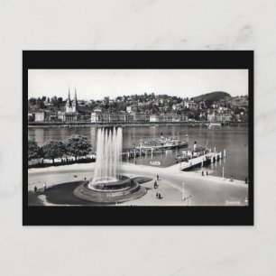 Alte Postkarte - Luzern, Schweiz