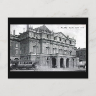 Alte Postkarte - Mailand, Opernhaus La Scala 1913