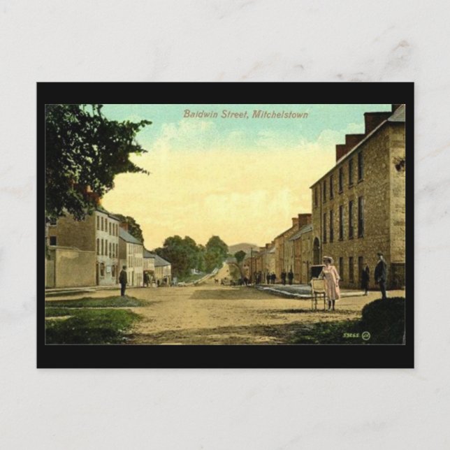 Alte Postkarte - Mitchelstown, Grafschaft Cork (Vorderseite)