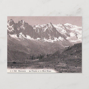 Alte Postkarte - Mont Blanc, Haute Savoie