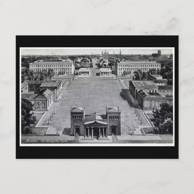Alte Postkarte - München (München) Deutschland (Vorderseite)