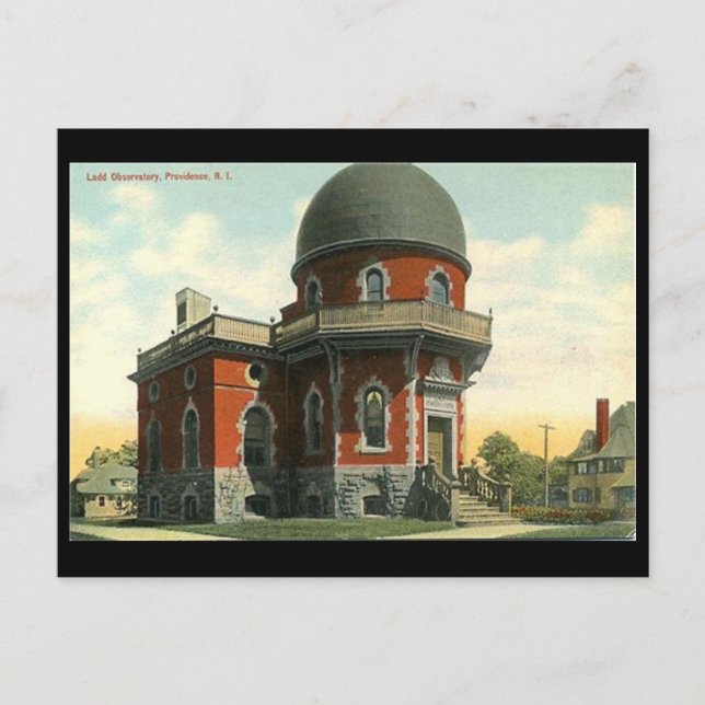 Alte Postkarte - Observatorium, Providence, RI (Vorderseite)