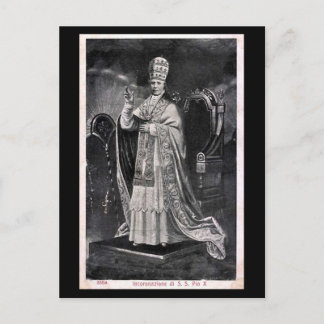 Alte Postkarte - Papst Pius X
