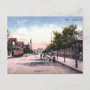 Alte Postkarte - PECS, Ungarn