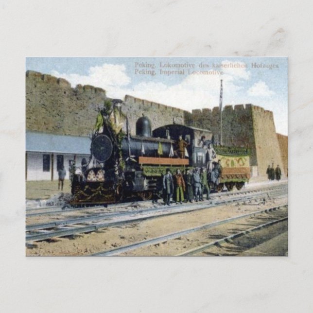 Alte Postkarte - Peking, China (Vorderseite)