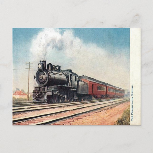Alte Postkarte - Pennsylvania Special (Vorderseite)