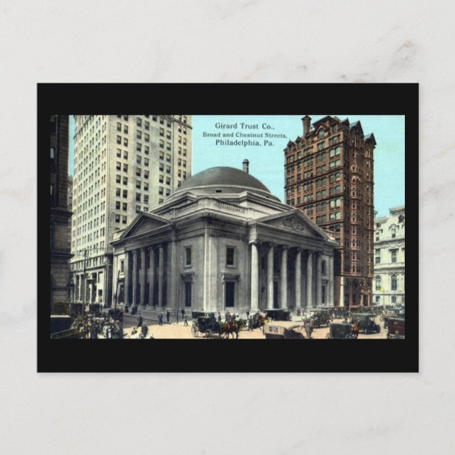 Alte Postkarte - Philadelphia PA (Vorderseite)