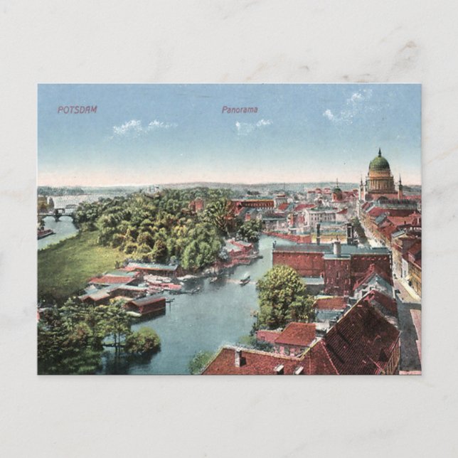 Alte Postkarte - Potsdam, Deutschland (Vorderseite)