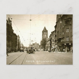 Alte Postkarte - Poznan, Polen