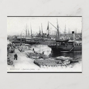 Alte Postkarte - Quai de la Joliette, Marseille