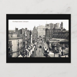 Alte Postkarte - Ranelagh St, Liverpool