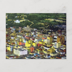 Alte Postkarte - San Diego, Kalifornien