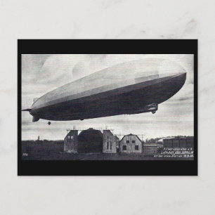 Alte Postkarte - Schiff "Graf Zeppelin"