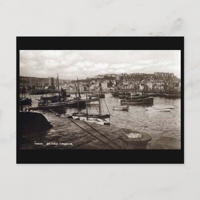 Alte Postkarte - St Ives, Cornwall (Vorderseite)