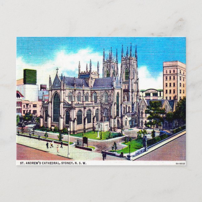 Alte Postkarte - Sydney, New South Wales (Vorderseite)
