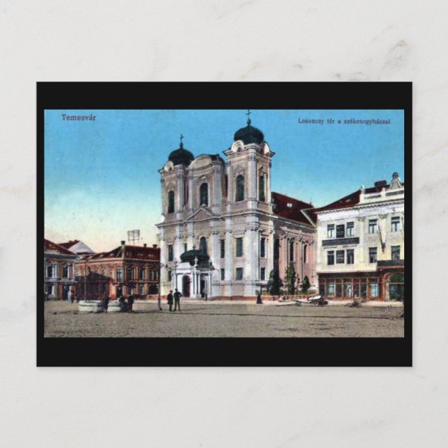 Alte Postkarte - Timisoara, Rumänien (Vorderseite)
