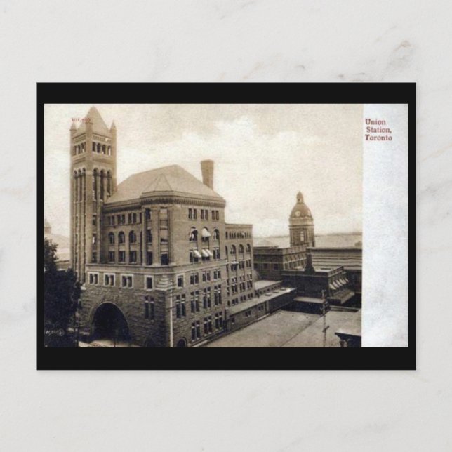 Alte Postkarte - Toronto, Gewerkschaft (Vorderseite)