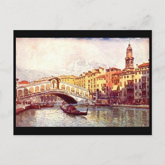Alte Postkarte - Venedig, Italien (Vorderseite)