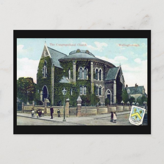 Alte Postkarte - Wellingborough, Northants (Vorderseite)