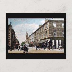 Alte Postkarte - Wellington Road, Rhyl