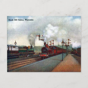 Alte Postkarte - Worcester