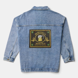 Alte Pub-Schilder, McKinney’s Jeansjacke