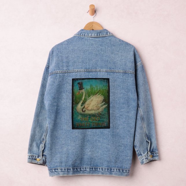 Alte Pub-Schilder, Schwan Jeansjacke (Hangar)