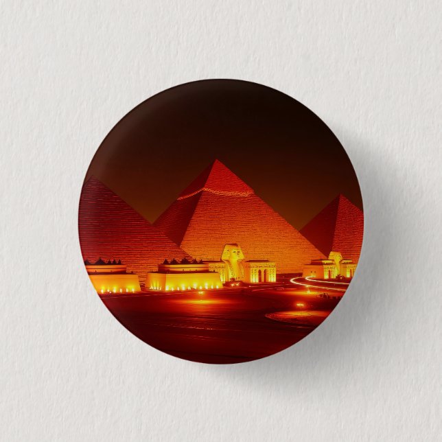 Alte Pyramiden Button (Vorderseite)